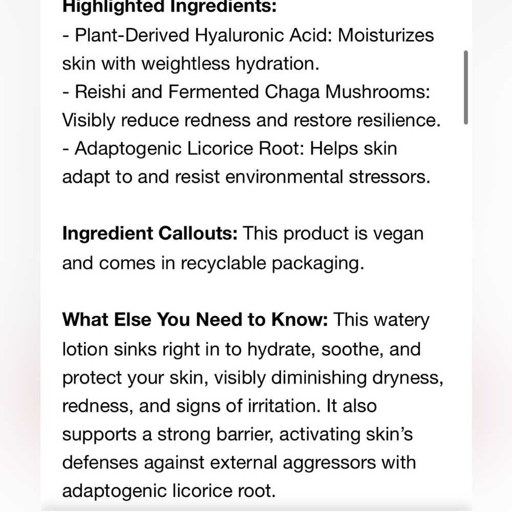 Mega-mushroom relief & resilience soothing lotion - Picture 11 of 12